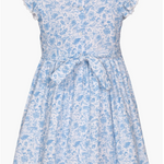 Kids' Flutter Sleeve Cotton Party Dress 13281