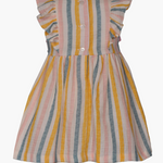 Striped Smocked Dress B2-13825