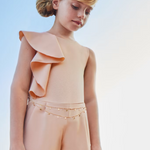 Crepe Jumpsuit With Chain Belt For Girl Ref. 23-05233-052