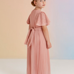 Pleated Chiffon Jumpsuit For Girl Ref. 23-05235-070