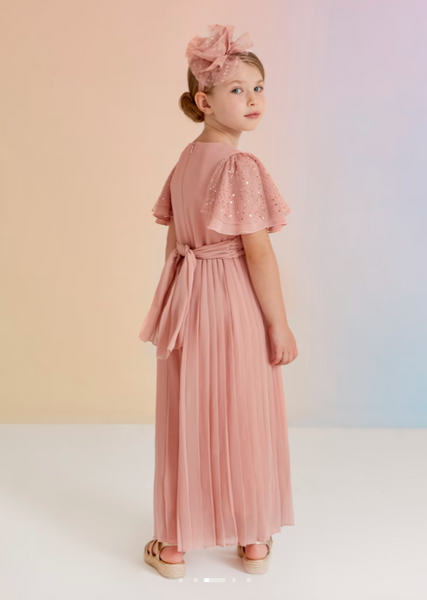 Pleated Chiffon Jumpsuit For Girl Ref. 23-05235-070