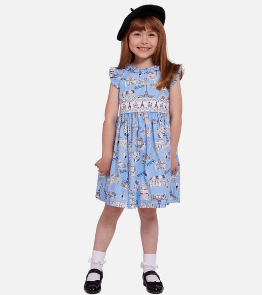 Paris Smocked Dress 12627