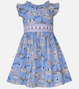 Paris Smocked Dress 12627