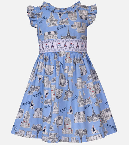 Paris Smocked Dress 12627