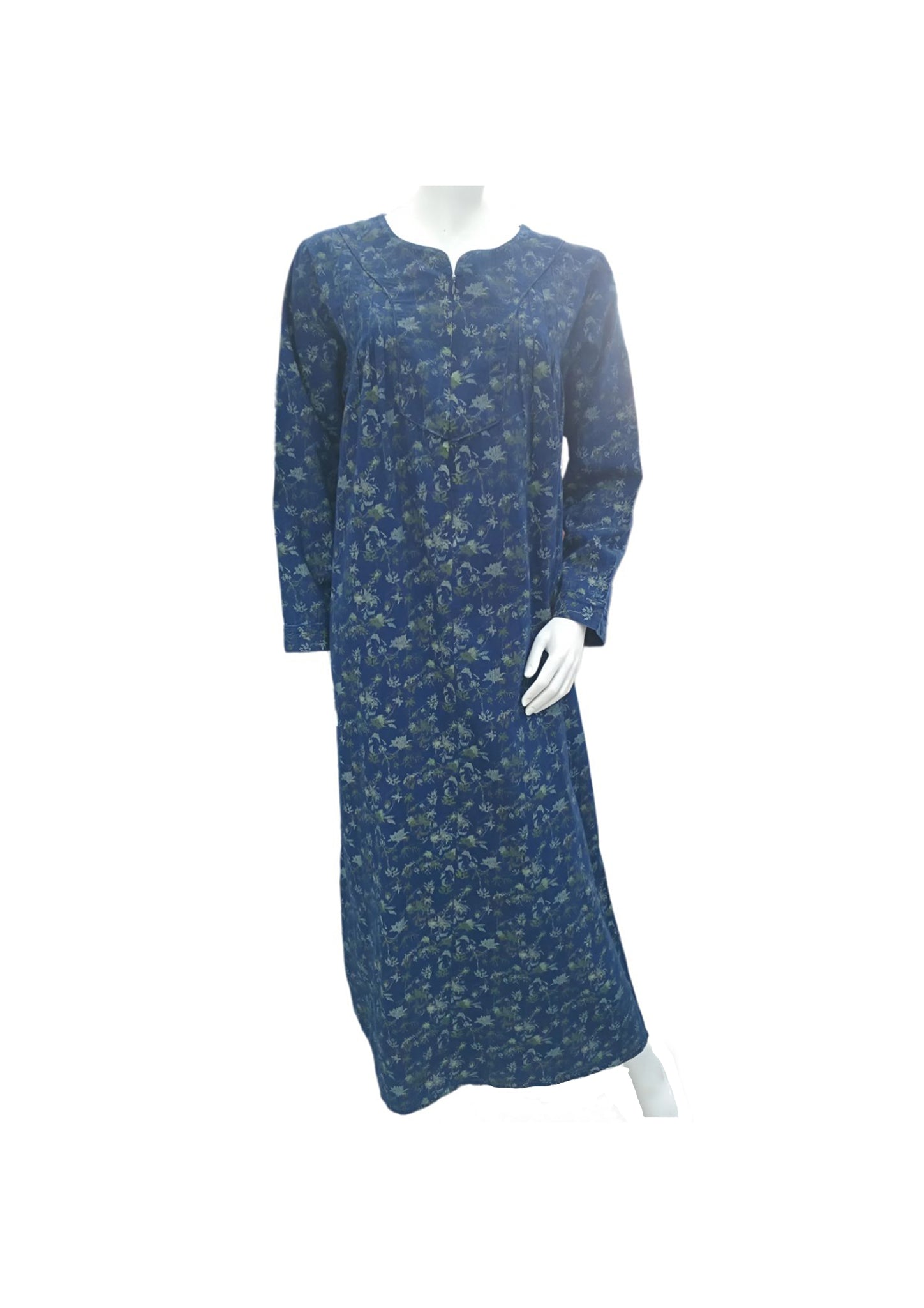 Women's long-sleeved cotton dress 25-39