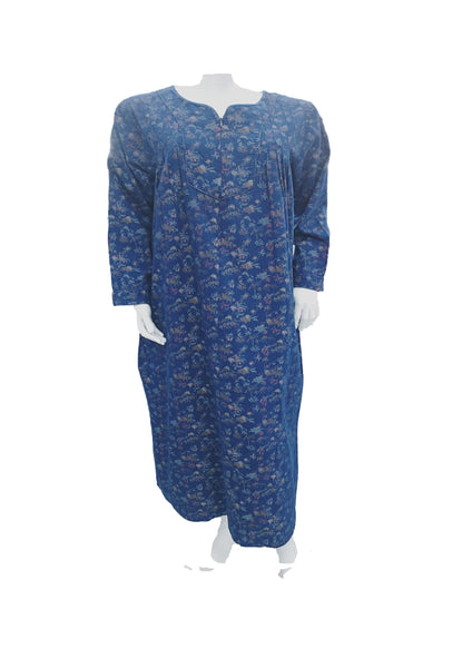 Women's long-sleeved cotton dress 25-39