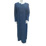 Women's long-sleeved cotton dress 25-39