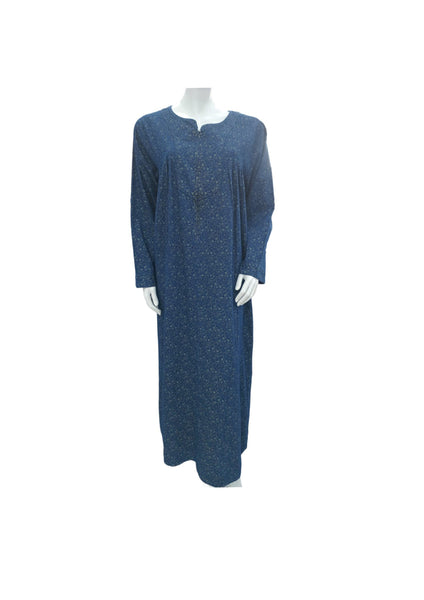 Women's long-sleeved cotton dress 25-39