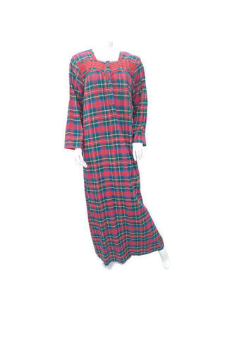 Women's long-sleeved cotton dress 25-42