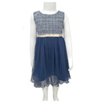 Classic design children's tweed dress and coat13182