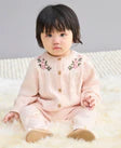 LITTLE  ME Floral Swag Sweater Set25-16792
