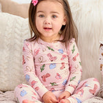 Cowgirl 4-Piece Toddler Pajama Set 25-616289