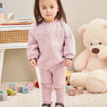 Violet "LOVE" Sweatshirt Set  25-16652