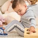 Grey Toddler Sweatshirt Hoodie Set25-16657