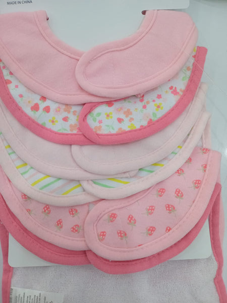 Little Me Waterproof Bibs, 6-Pack, Infant 960032