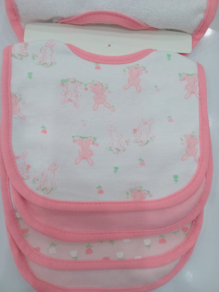 Little Me Waterproof Bibs, 6-Pack, Infant 960028