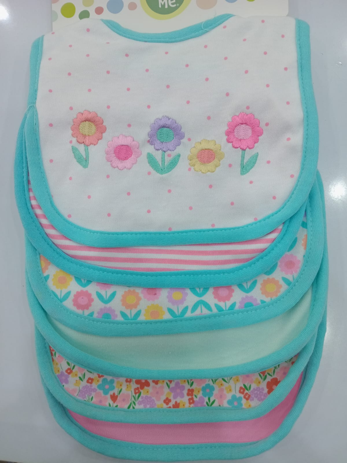 Little Me Waterproof Bibs, 6-Pack, Infant 960027