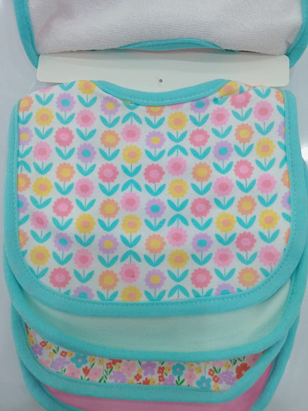 Little Me Waterproof Bibs, 6-Pack, Infant 960027