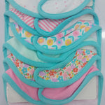 Little Me Waterproof Bibs, 6-Pack, Infant 960027