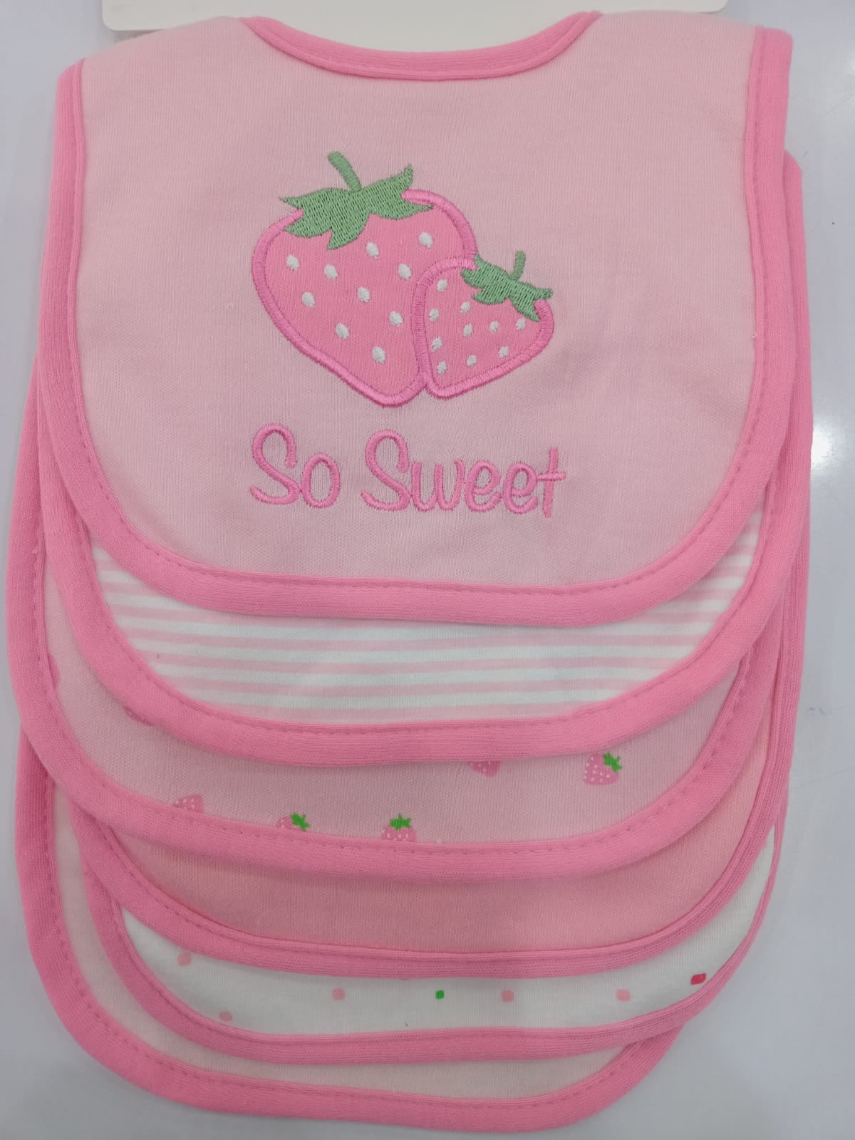 Little Me Waterproof Bibs, 6-Pack, Infant 960026