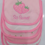 Little Me Waterproof Bibs, 6-Pack, Infant 960026