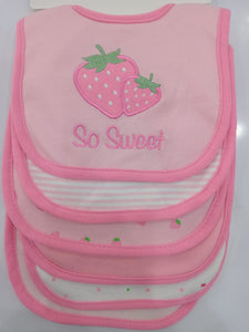 Little Me Waterproof Bibs, 6-Pack, Infant 960026