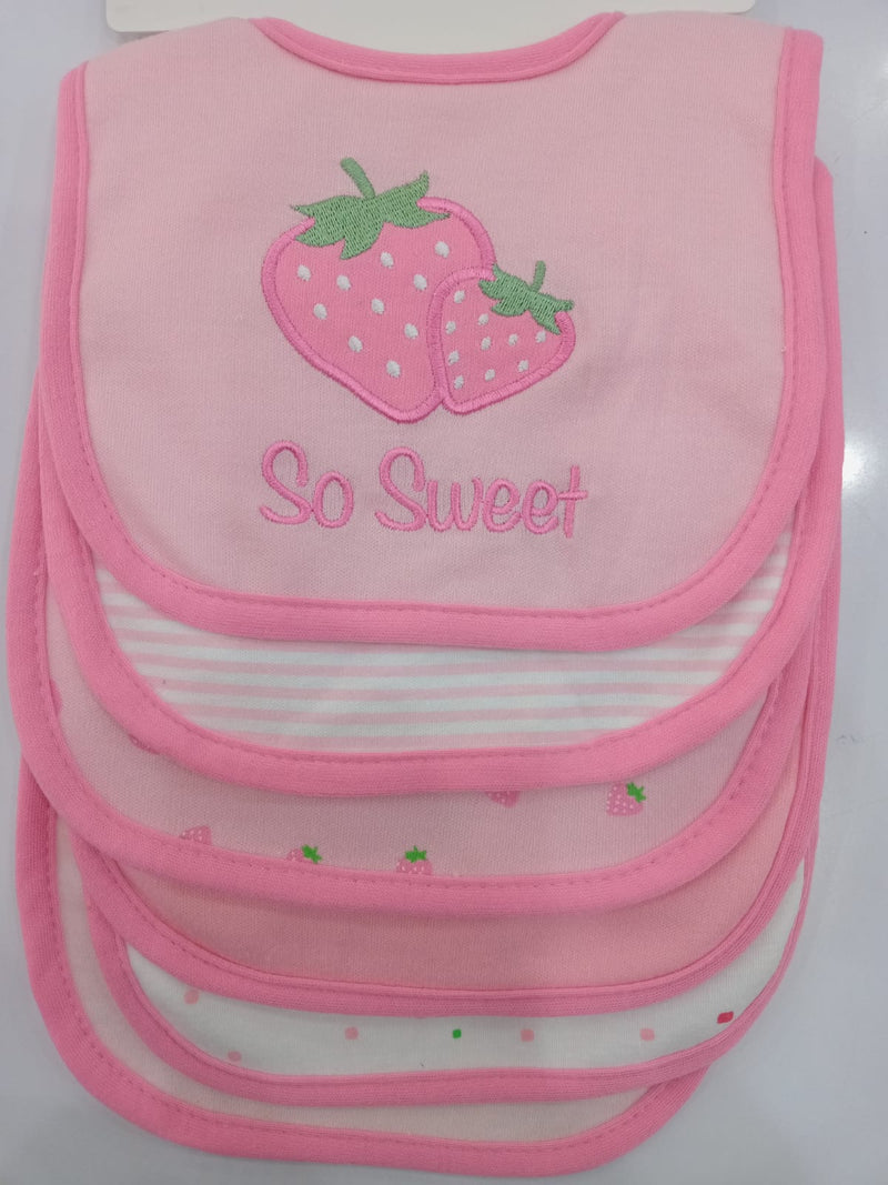 Little Me Waterproof Bibs, 6-Pack, Infant 960026