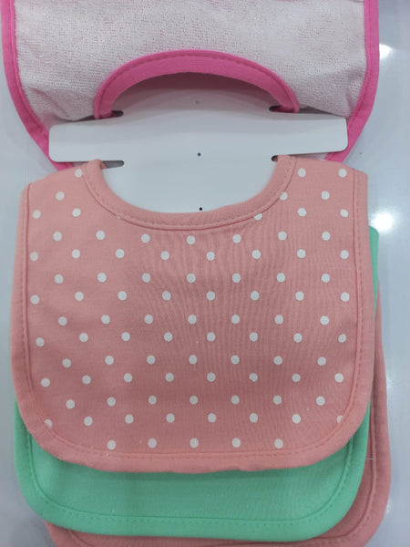 Little Me Waterproof Bibs, 6-Pack, Infant 960008