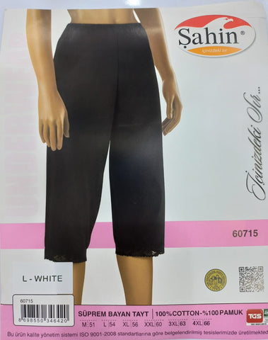 COTTON ¾ SHORT 60715