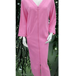 Women's Short French Terry Zip-Front Robe. 864845