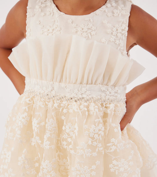 Isadora Lace Peplum Party Dress B4-12600