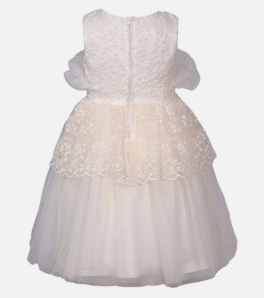 Isadora Lace Peplum Party Dress B4-12600