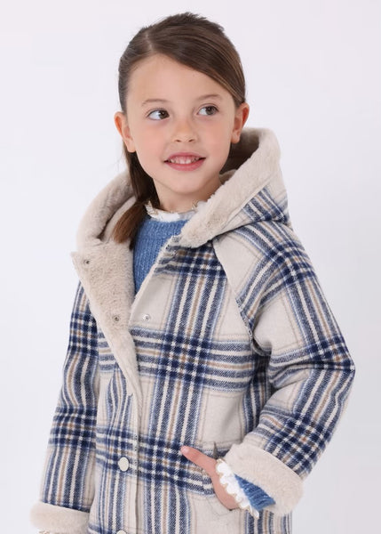 Girl's double-sided checkered coat Ref.  13-04408-062