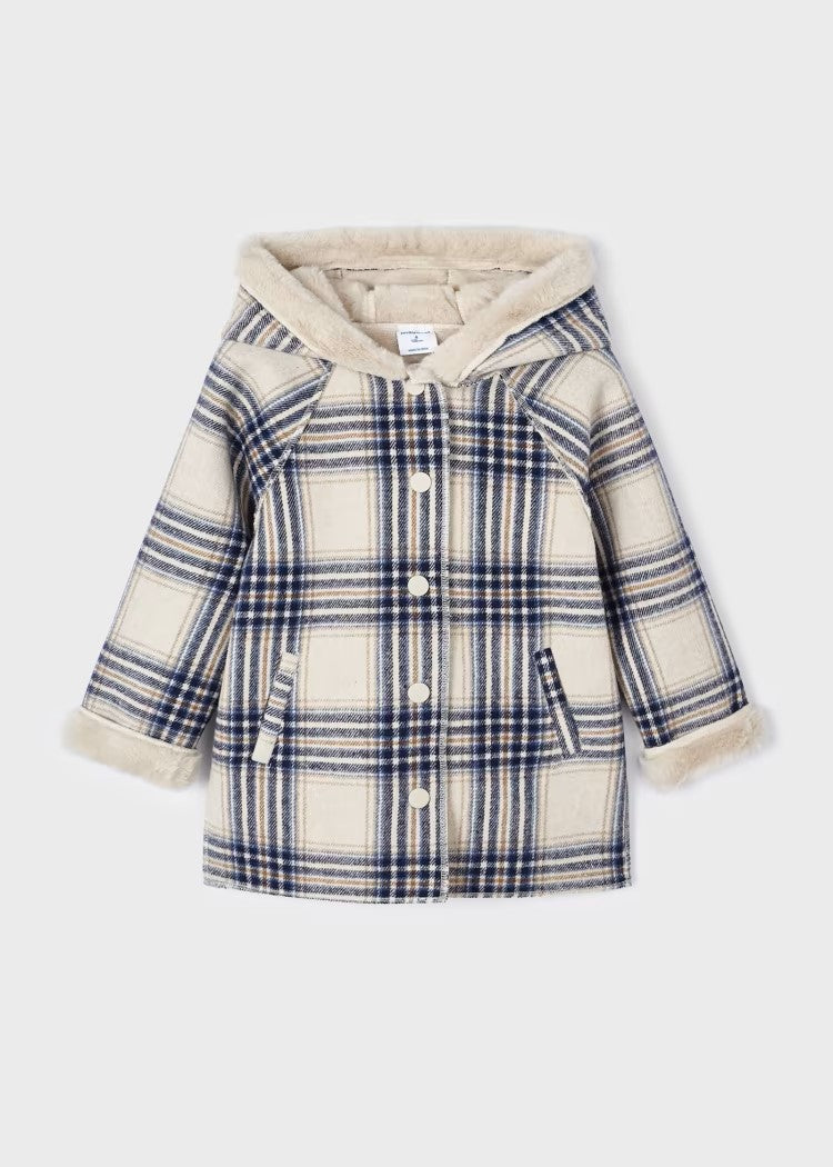 Girl's double-sided checkered coat Ref.  13-04408-062