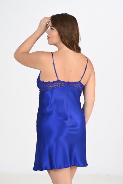 Ahu 2 Piece Saks Dressing Gown Set Bigsize 6211