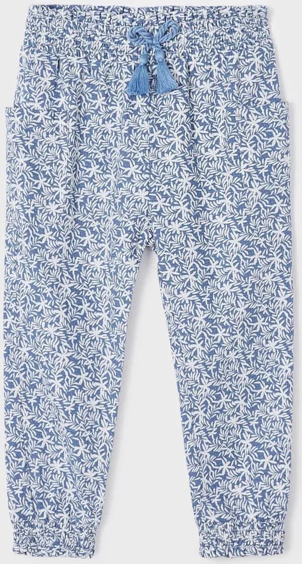 Mayoral 3508-58 Long trousers with print for girl,