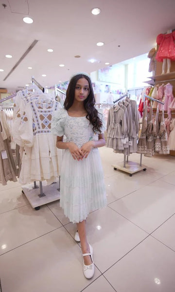Turquoise Princess Dress 1508068