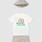 Baby 3-Piece Set with Printed Hat Ref. 25-1655-028