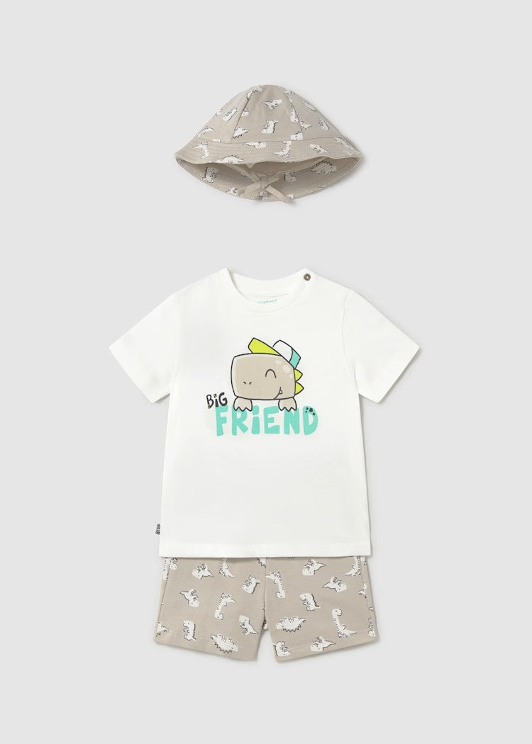 Baby 3-Piece Set with Printed Hat Ref. 25-1655-028