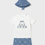 Baby 3-Piece Set with Printed Hat Ref. 25-1655-027