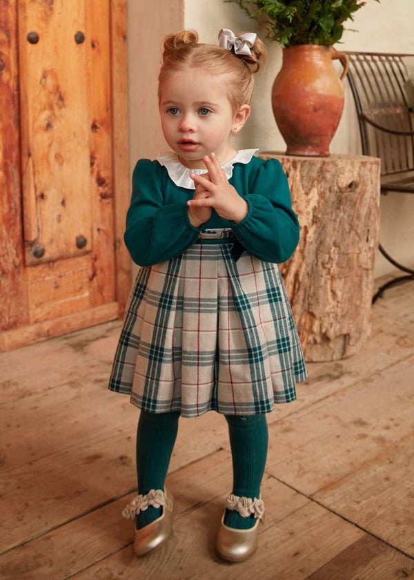 Baby Checked Combined Dress Ref. 14-2910-31