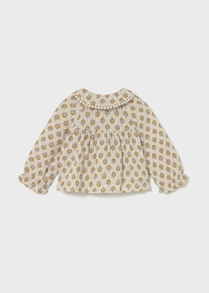 SET Baby Chiffon Blouse/ Slim Fit Corduroy Pants Ref. 15-2114-11/0514-72