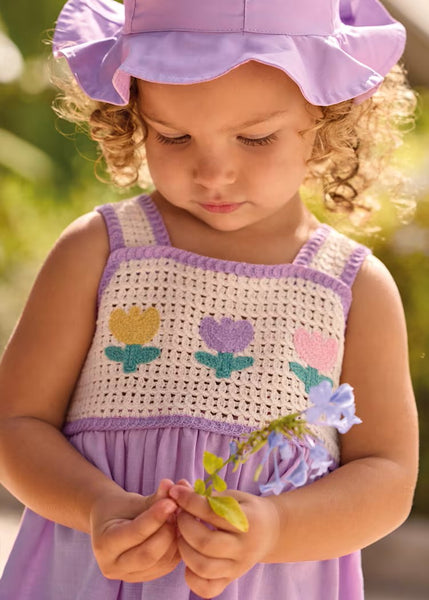 Baby Crochet Dress Ref. 26-0931-80