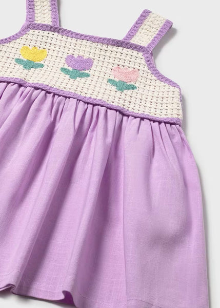 Baby Crochet Dress Ref. 26-0931-80