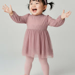 Baby embroidered tulle christening dress Ref.  25-2902-65