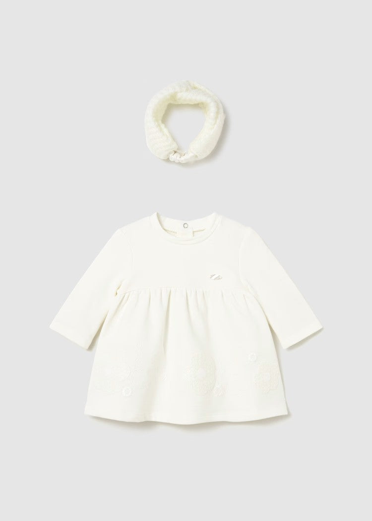 Plush dress with headband for newborn Ref.  25-2803-062