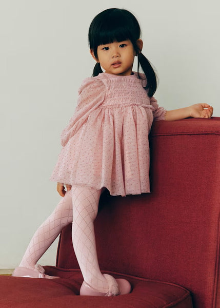 Baby Girl Glitter Tulle Dress Ref. 15-5506-08