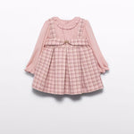 Baby Girl Tweed Pinafore Dress Ref. 15-5504-08