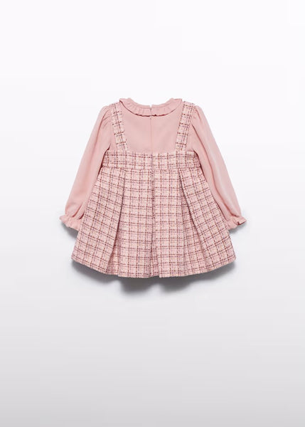 Baby Girl Tweed Pinafore Dress Ref. 15-5504-08