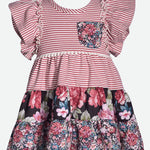 GEORGIE MIXED PRINT DRESS 11457